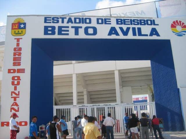 Estadio Beto Ávila, el estadio de béisbol de Cancún.